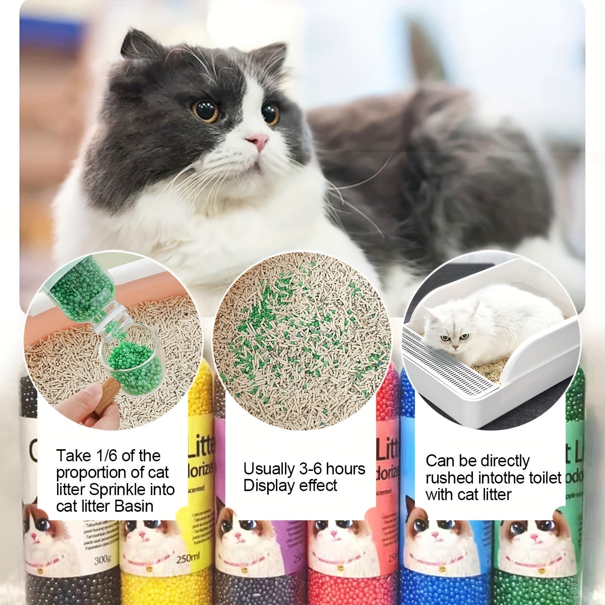 Long-Lasting Odor Control for Cats