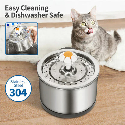 Quiet Smart Water Dispenser for Cats & Dogs