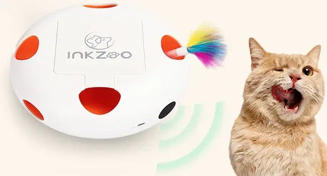 Smart Interactive Feather Toy for Active Cats