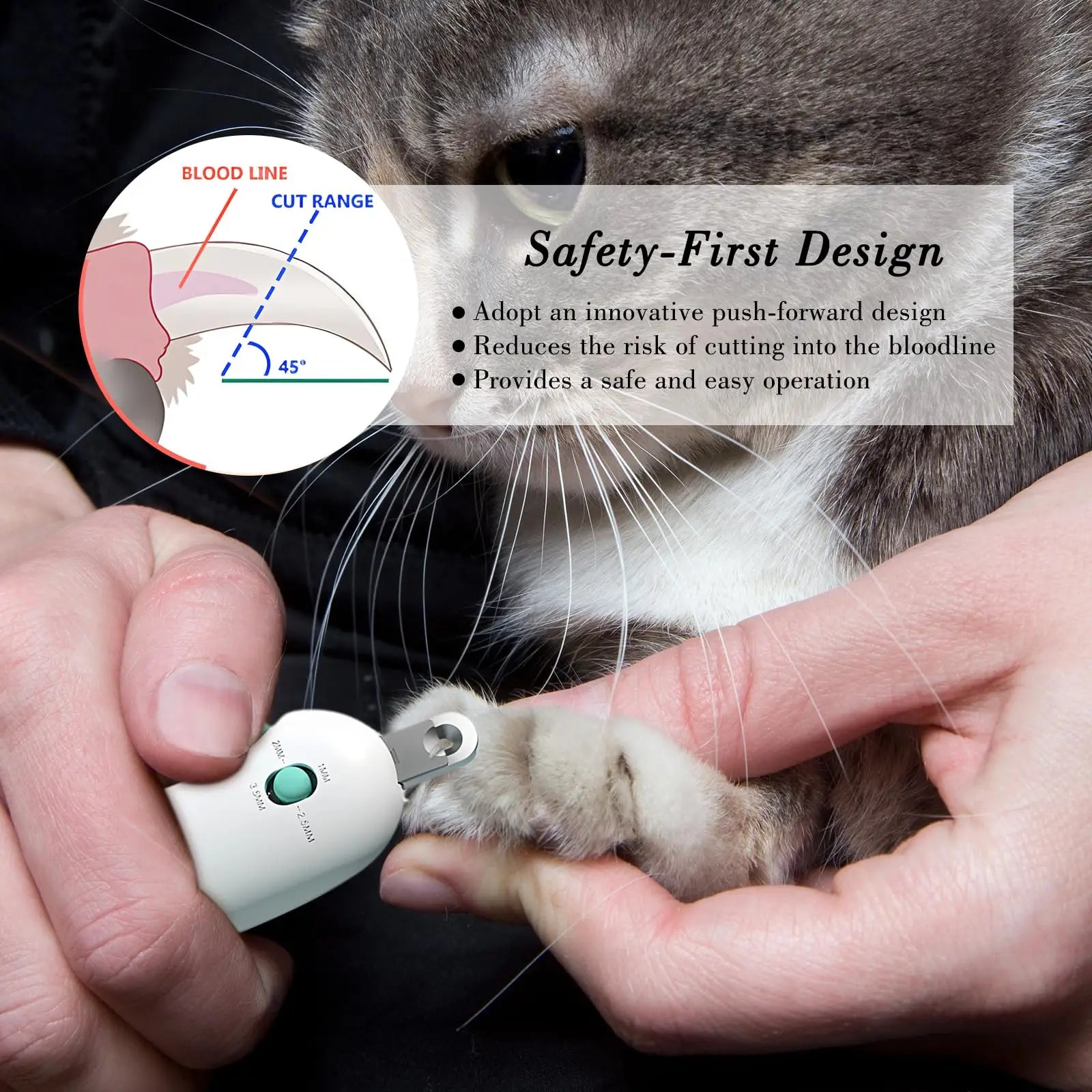 Safe Precise & Easy Grooming Tool