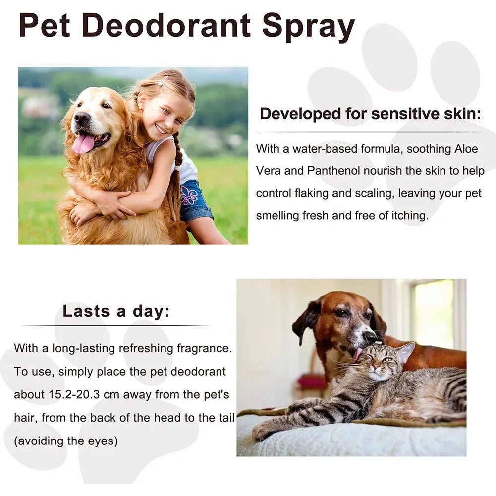 Long-Lasting Odor Control for Dogs & Cats
