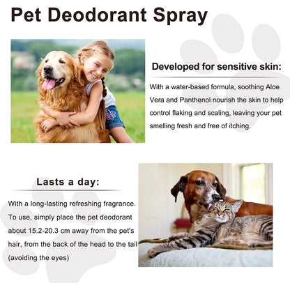 Long-Lasting Odor Control for Dogs & Cats