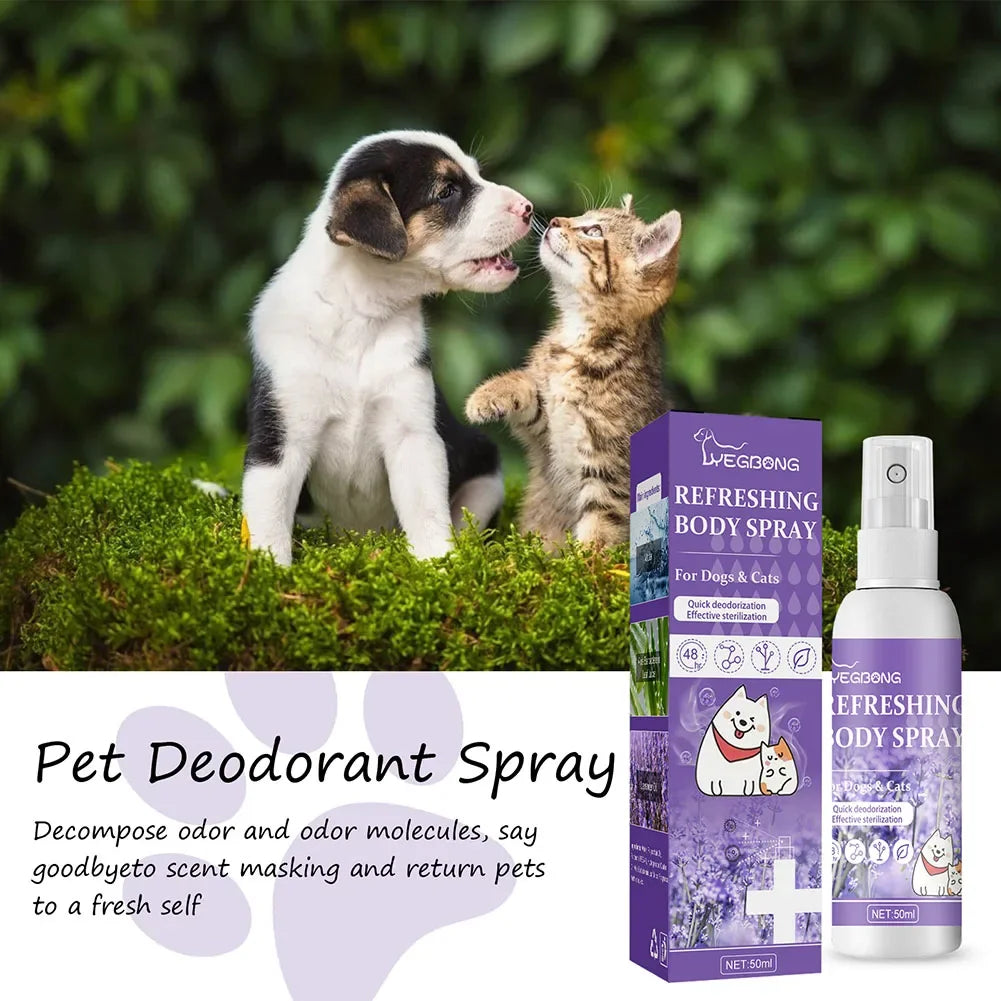 Long-Lasting Odor Control for Dogs & Cats