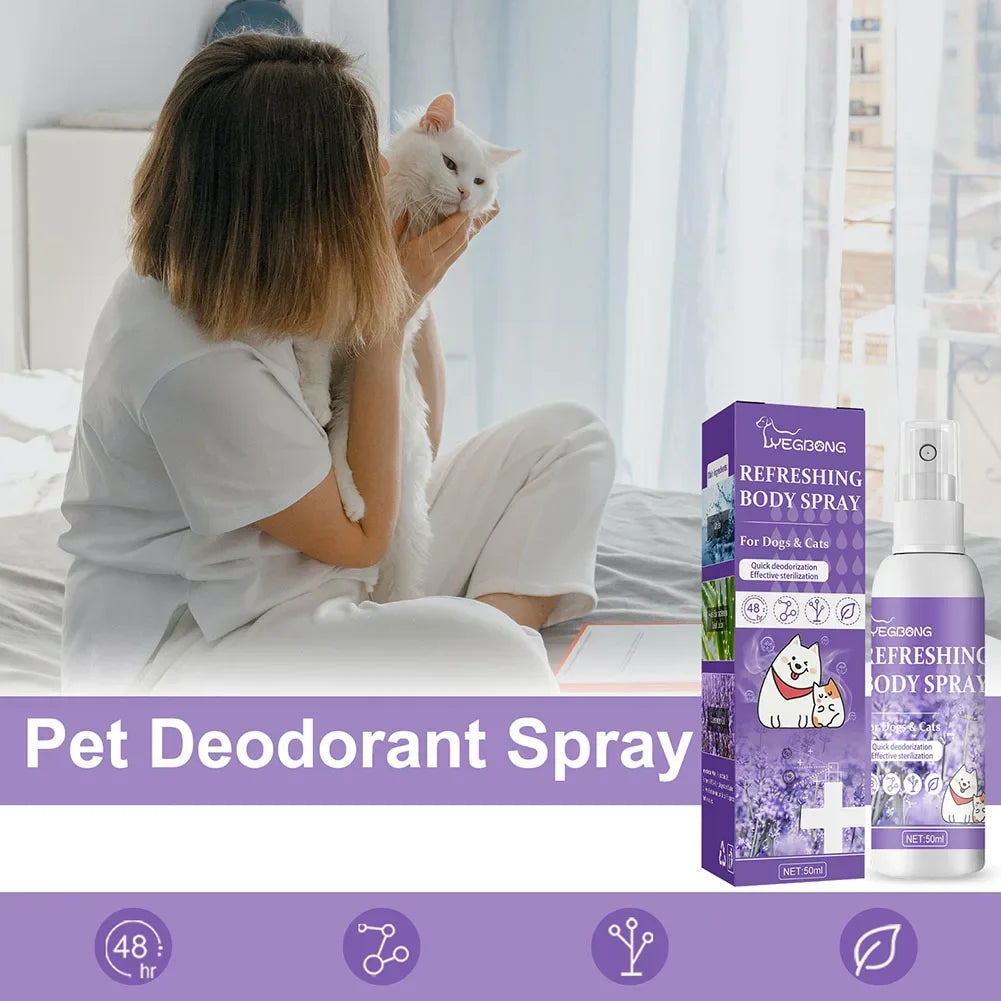 Long-Lasting Odor Control for Dogs & Cats